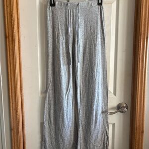 Women's Gray Wide-Leg Pants